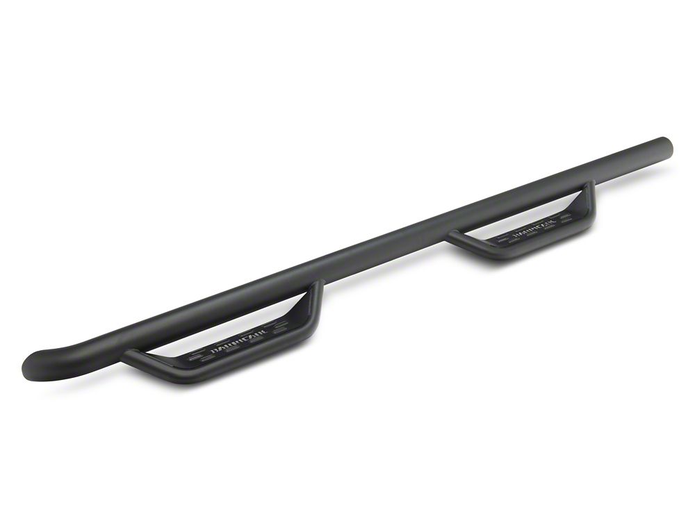 Barricade Tubular Drop Steps; Fine Textured Black Finish (22-25 Tundra CrewMax)