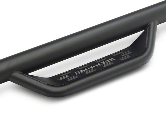 Barricade Tubular Drop Steps; Fine Textured Black Finish (22-25 Tundra CrewMax)