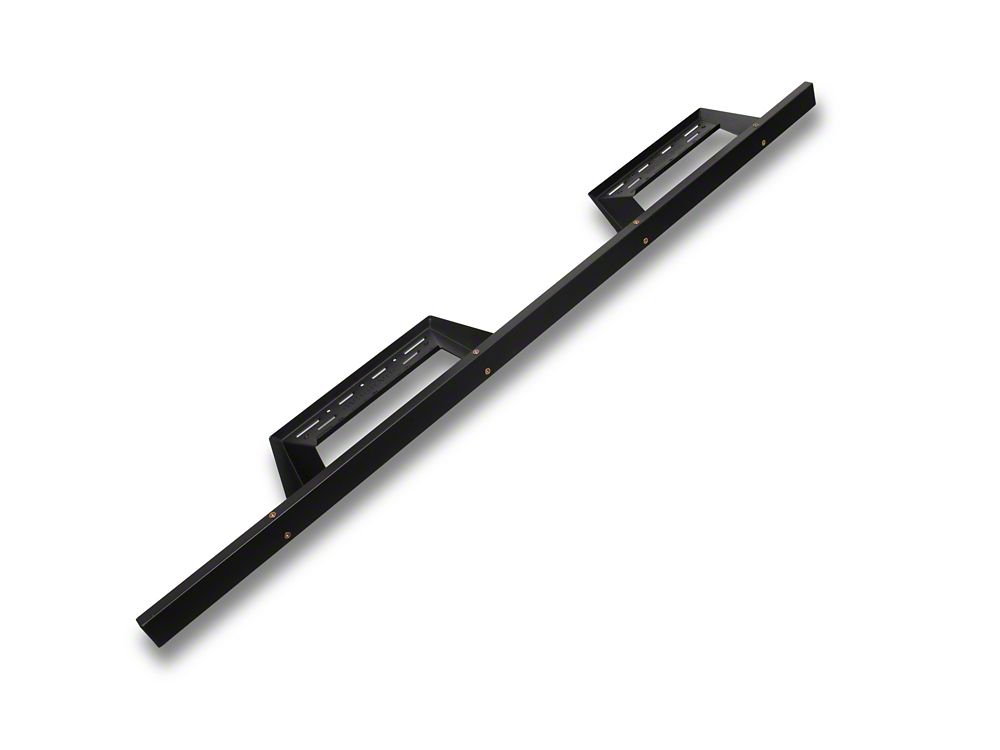 Barricade Canyon Drop Steps; Textured Black (22-25 Tundra CrewMax)