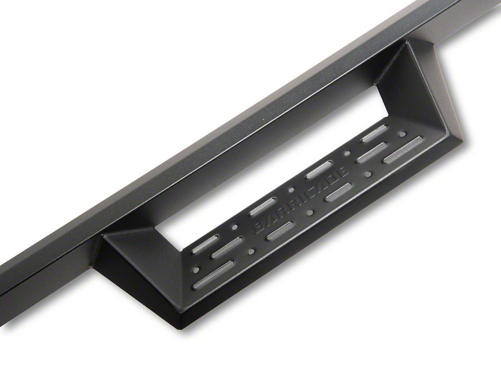 Barricade Canyon Drop Steps; Textured Black (22-25 Tundra CrewMax)