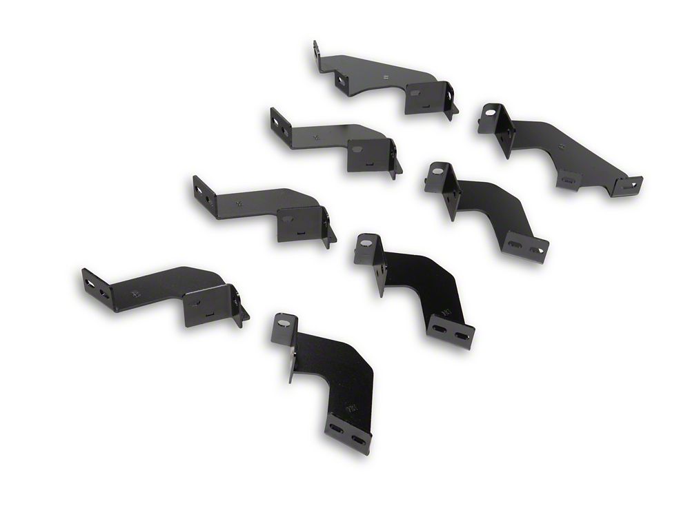 Barricade Canyon Drop Steps; Textured Black (22-25 Tundra CrewMax)