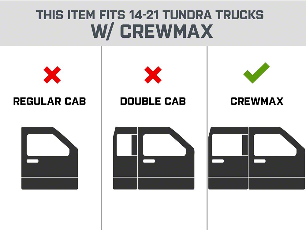 Barricade HD Steel Running Boards; Black (07-21 Tundra CrewMax)