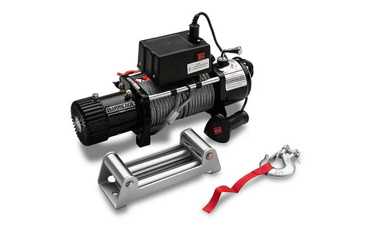 Barricade 10,000 lb. Winch with Wireless Control (Universal; Some Adaptation May Be Required)