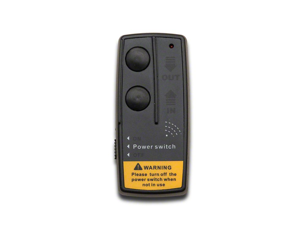 Barricade 10,000 lb. Winch with Wireless Control (Universal; Some Adaptation May Be Required)