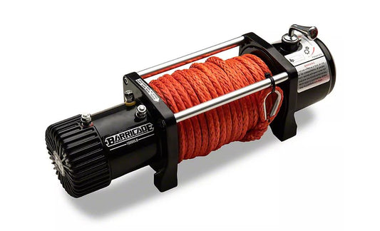 Barricade 10,000 lb. Winch with Synthetic Rope (Universal; Some Adaptation May Be Required)