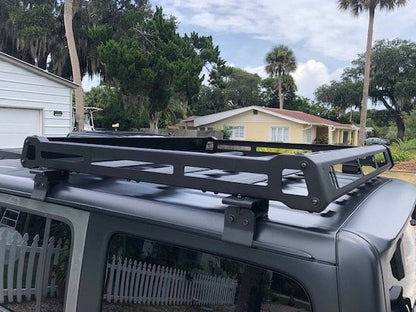 Barricade Roof Rack Basket for OEM Hard Top (18-25 Jeep Wrangler JL)