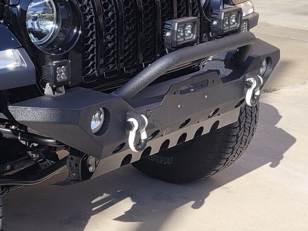 Barricade Skid Plate for Barricade HD Front Bumper JG1195 Only (20-25 Jeep Gladiator JT)