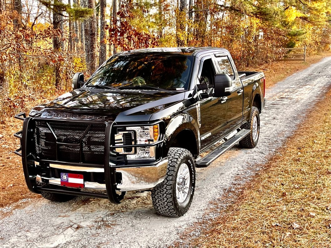 Barricade Extreme HD Grille Guard; Black (17-22 F-250 Super Duty)