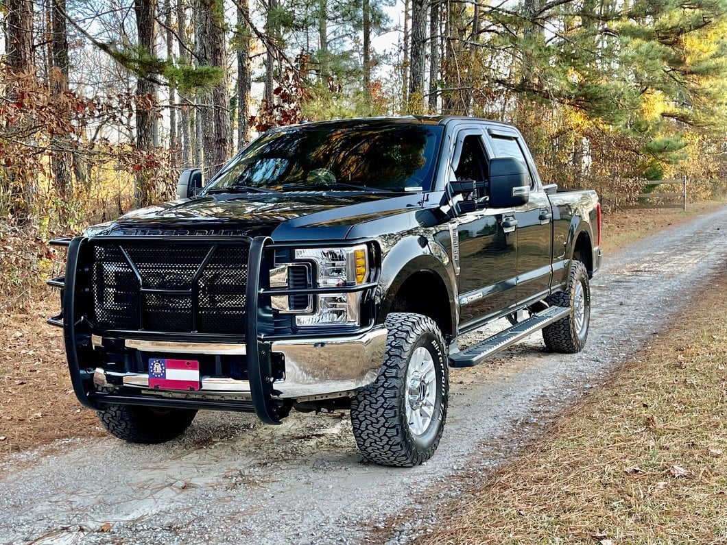 Barricade Extreme HD Grille Guard; Black (17-22 F-250 Super Duty)
