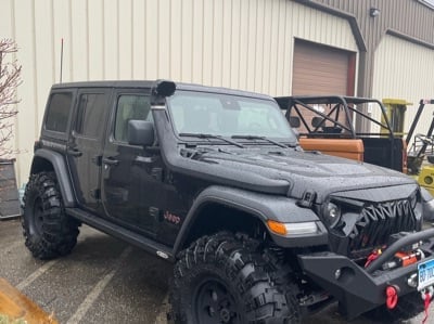 Barricade 10,000 lb. Winch with Synthetic Rope and Wireless Control (Universal; Some Adaptation May Be Required)