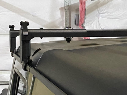 Barricade Two Bar Removable Roof Rack For Factory Hardtop Only (20-25 Jeep Gladiator JT)