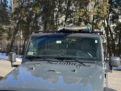 Barricade Two Bar Removable Roof Rack (07-18 Jeep Wrangler JK 4-Door)