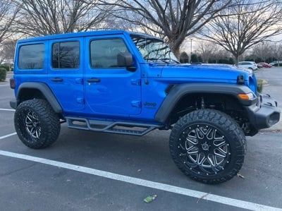 Barricade HD Drop Side Step Bars (18-25 Jeep Wrangler JL 4-Door)