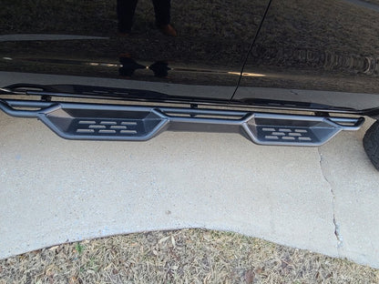 Barricade NB1 Running Boards; Textured Black (19-25 Ranger SuperCrew)