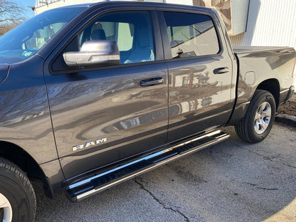 Barricade S6 Running Boards; Stainless Steel (19-25 RAM 1500 Crew Cab)