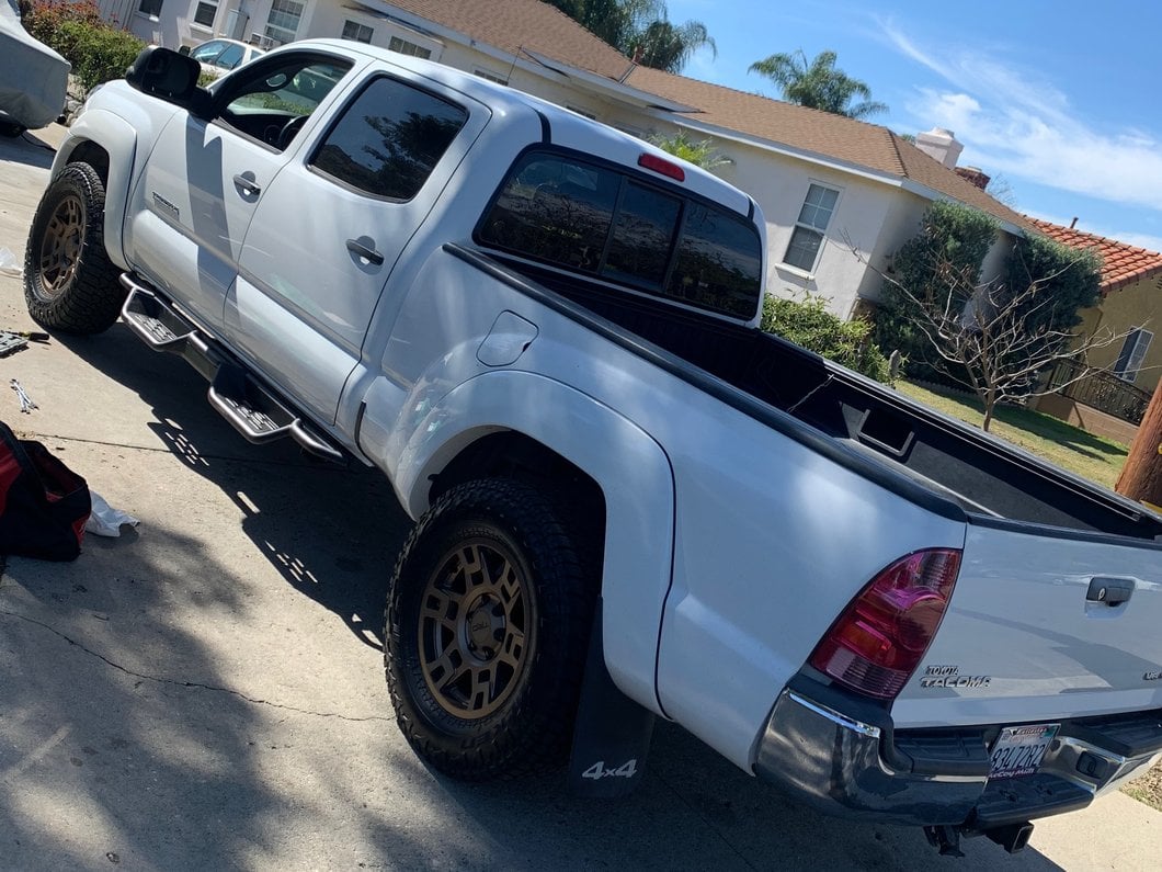 Barricade HD Drop Side Step Bars (05-23 Tacoma Double Cab)