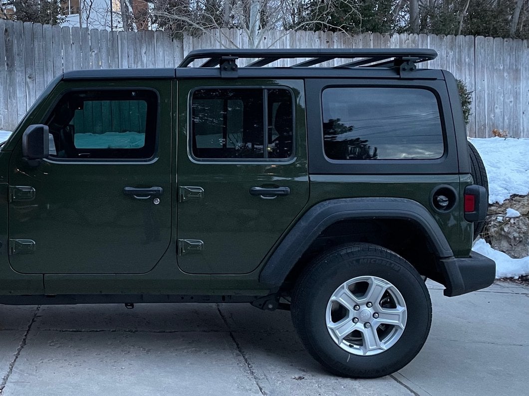 Barricade HDX Hard Top Roof Rack (18-25 Jeep Wrangler JL)