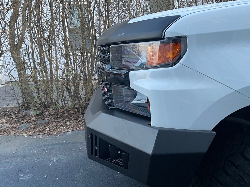 Barricade HD Front Bumper with LED Fog Lights, Spot Lights and 20-Inch LED Light Bar (19-21 Silverado 1500)