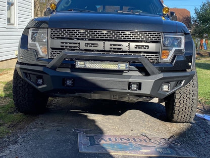 Barricade HD Off-Road Front Bumper with LED Fog Lights (10-14 F-150 Raptor)
