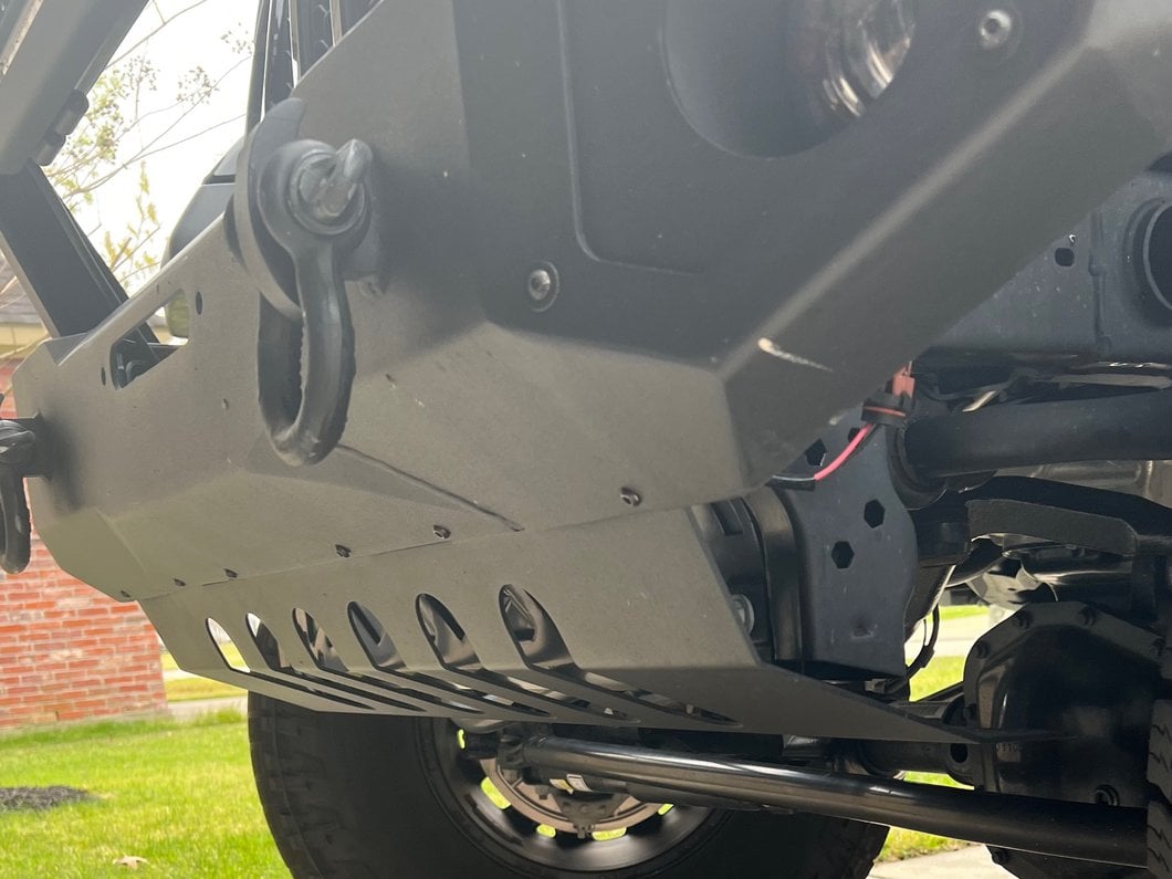 Barricade Skid Plate for Barricade HD Front Bumper JG1195 Only (20-25 Jeep Gladiator JT)