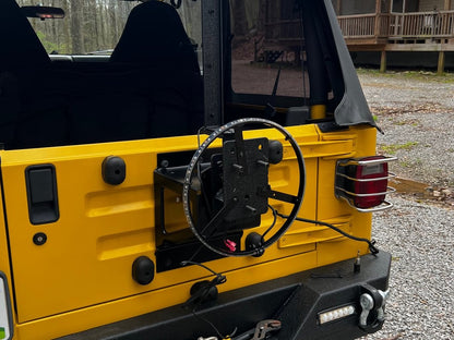 Barricade Spare Tire Extension Bracket (97-18 Jeep Wrangler TJ & JK)