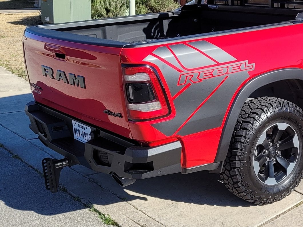 Barricade HD Off-Road Rear Bumper (19-25 RAM 1500)