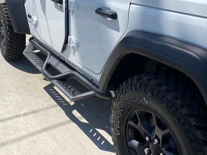 Barricade HD Drop Side Step Bars (18-25 Jeep Wrangler JL 4-Door)