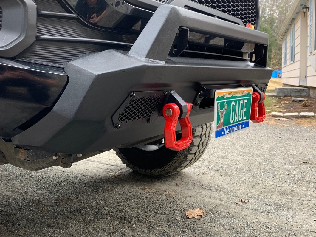 Barricade HD Stubby Front Bumper with Winch Mount (16-23 Tacoma)
