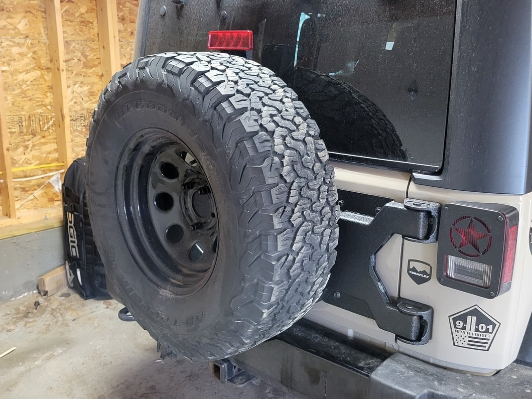 Barricade HD Spare Tire Mount (07-18 Jeep Wrangler JK)