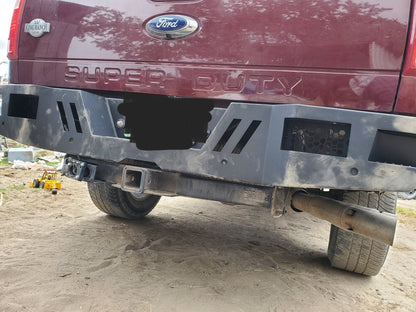 Barricade HD Rear Bumper; Textured Black (11-16 F-250 Super Duty)