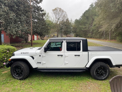 Barricade Rock Sliders; Textured Black (20-25 Jeep Gladiator JT)