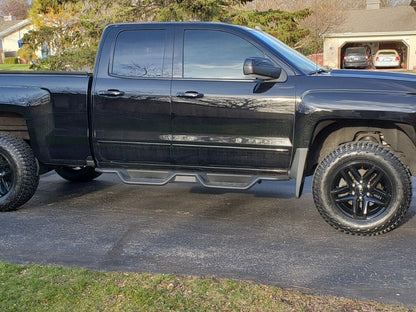 Barricade HD Drop Side Step Bars (07-18 Silverado 1500 Extended/Double Cab)