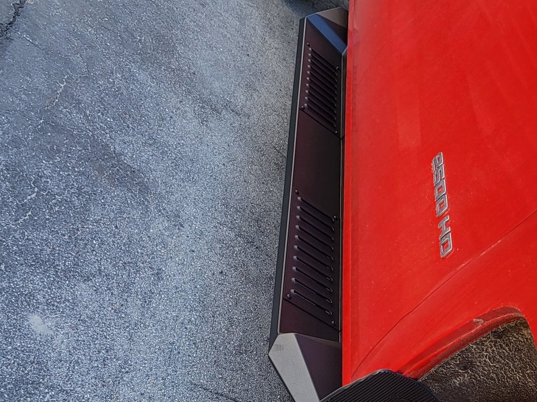 Barricade Steel Running Boards; Black (07-19 Silverado 2500 HD Crew Cab)