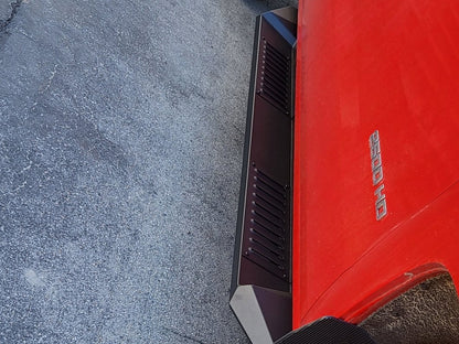 Barricade Steel Running Boards; Black (07-19 Silverado 2500 HD Crew Cab)