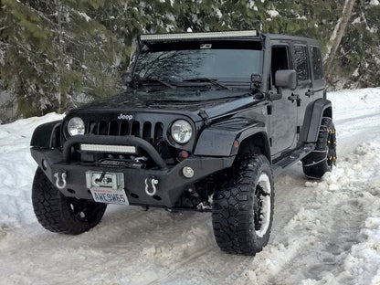 Barricade Trail Force HD Full Width Front Bumper (07-18 Jeep Wrangler JK)