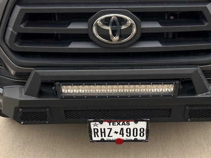 Barricade HD Stubby Front Bumper with 20-Inch Double Row LED Light Bar (16-23 Tacoma)
