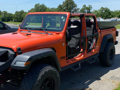 Barricade Tubular Spyder Web Doors with Mirrors (20-25 Jeep Gladiator JT)