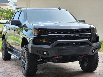 Barricade HD Off-Road Front Bumper with LED Fog Lights (19-21 Silverado 1500)