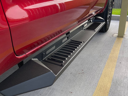 Barricade HD Steel Running Boards; Black (19-25 Ranger SuperCrew)