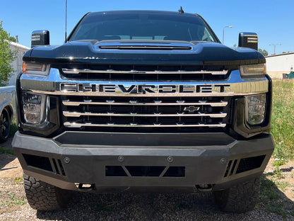 Barricade Extreme HD Front Bumper with LED Fog Lights (20-23 Silverado 2500 HD)