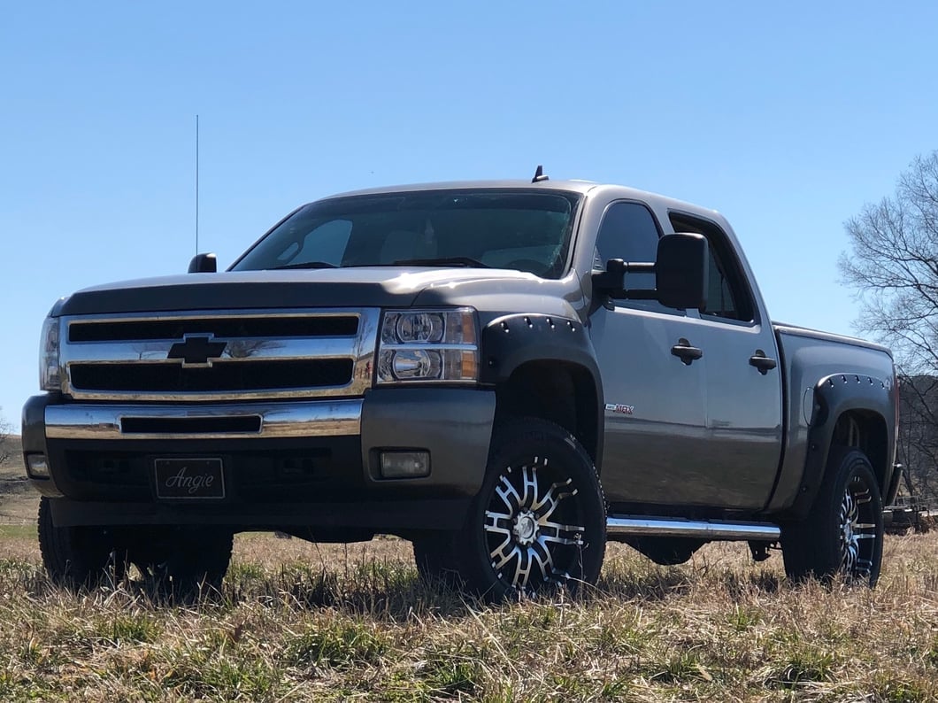 Barricade Premium Molded Fender Flares (07-13 Silverado 1500 w/ 5.80-Foot Short Box)