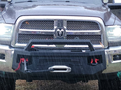 Barricade HD Stubby Front Bumper with Winch Mount (13-18 RAM 2500)