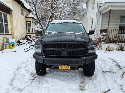 Barricade HD Modular Front Bumper with Skid Plate (13-18 RAM 1500, Excluding Rebel)
