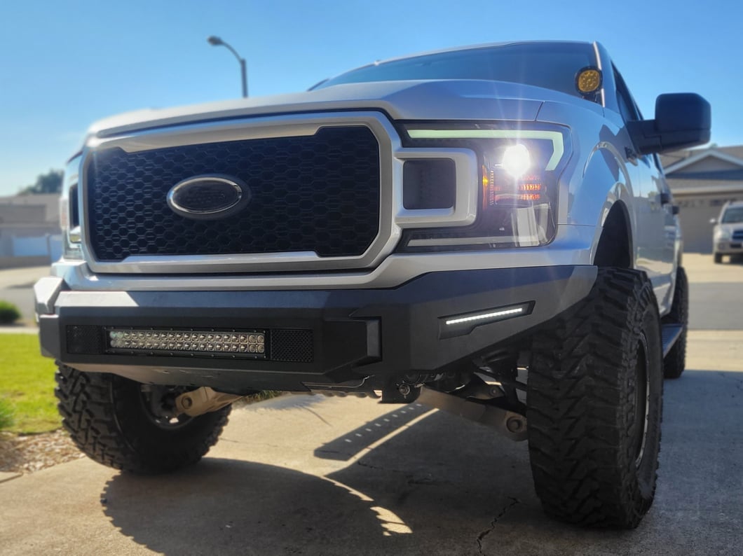 Barricade Extreme HD Modular Front Bumper with LED DRL (18-20 F-150, Excluding Raptor)
