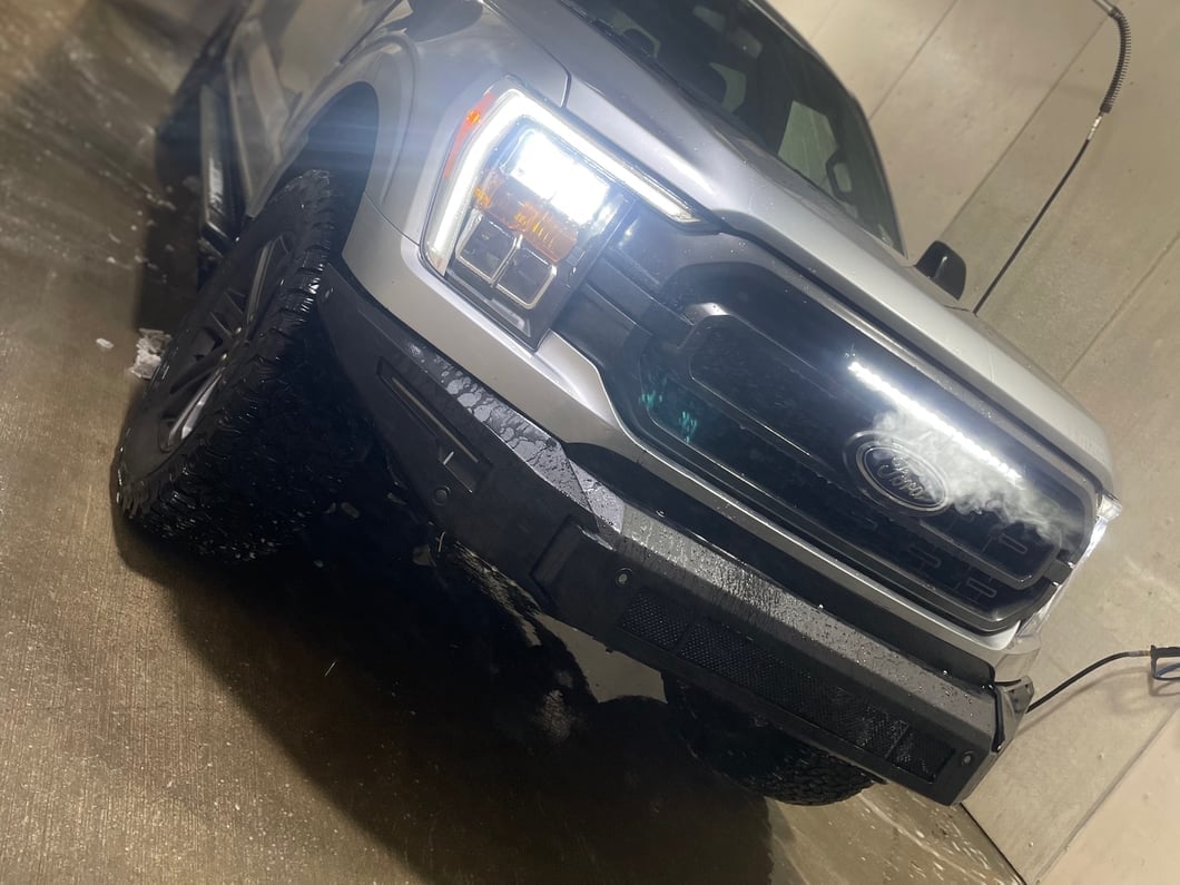 Barricade Extreme HD Modular Front Bumper with LED DRL (21-23 F-150, Excluding Raptor)