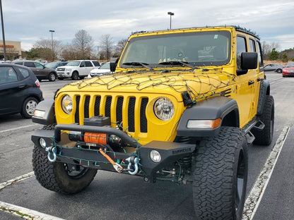 Barricade Trail Force HD Front Bumper with 9,500 lb. Winch (18-25 Jeep Wrangler JL)