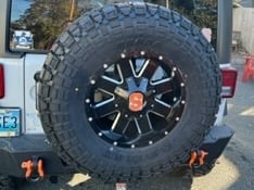 Barricade Spare Tire Extension Bracket (97-18 Jeep Wrangler TJ & JK)