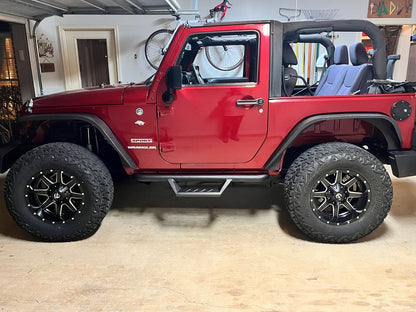 Barricade HD Drop Side Step Bars (07-18 Jeep Wrangler JK 2-Door)