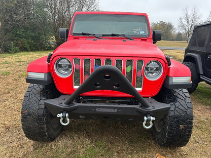 Barricade Stubby Winch Front Bumper with Stinger Bar (20-25 Jeep Gladiator JT)