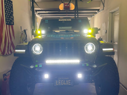Barricade Trail Runner Front Bumper with LED Fog Lights (18-25 Jeep Wrangler JL)